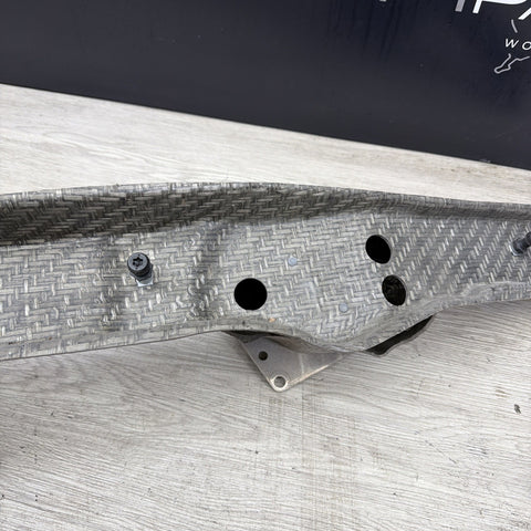 01-06 BMW E46 M3 Front Bumper Rebar Reinforcement Beam *Small Crack*