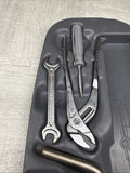 2001-2006 BMW E46 325 330 M3 Convertible Emergency Trunk Tool Kit Assembly OEM