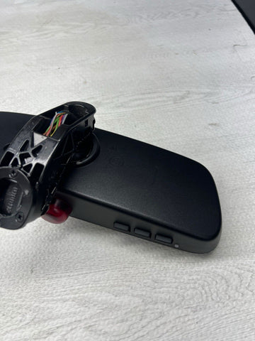 BMW 01-06 E46 M3 Auto Dimming Rear View Mirror SOS Homelink 51167115777 *Imperfe