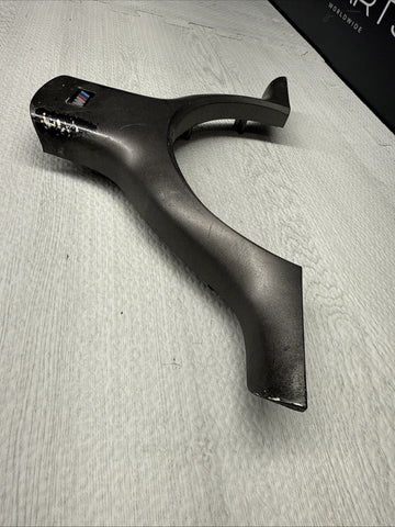 OEM 01-06 BMW E46 M3 Lower Steering Wheel Trim Cover Plate Titan Shadow Grey