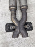 08-13 BMW E90 E92 E93 M3 OEM MUFFLER EXHAUST MIDPIPE SILENCER RESONATORS