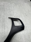 08-13 BMW E90 E92 E93 M3 Lower Steering Wheel Trim Cover Plate Black *Notes*