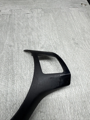 08-13 BMW E90 E92 E93 M3 Lower Steering Wheel Trim Cover Plate Black *Notes*