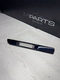 BMW 01-06 E46 M3 Left Driver Fender Moulding Strip Carbon Black 2694719