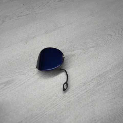 01-06 BMW E46 M3 Rear Tow Hook Eye Cover 2695273 Topaz Blue