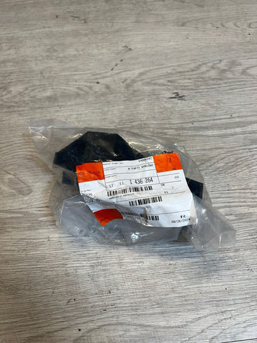 NEW BMW E46 M3 RADIATOR MOUNTS SUPPORT BRACKETS PAIR GENUINE OEM 17.111436264