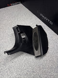 01-06 BMW E46 M3 BLACK DEAD PEDAL KICK PANEL COVER 7902400 *Hairline Crack