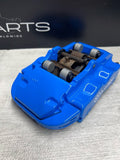 01-13 BMW E46 E90 E92 E93 M3 Brakes Brembo Left Rear Caliper Blue