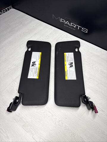 OEM BMW G05 X5 Front Sunvisors Sun Visors Black Set