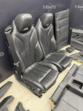 15-20 BMW F83 M4 Convertible Interior Seats & Panels Leather Black *Notes*