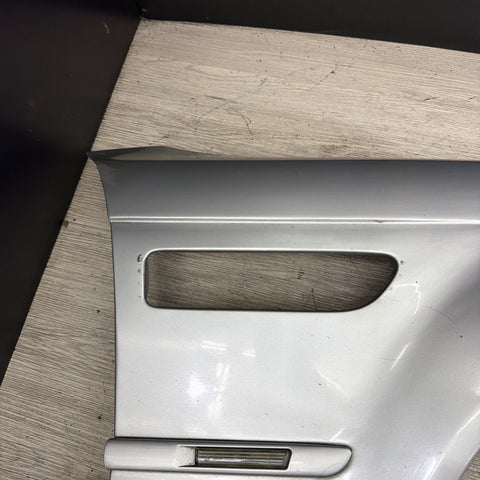 01-06 BMW E46 M3 Right Passenger Fender Titan Silver *Notes*