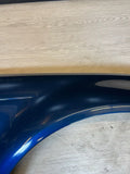 01-06 BMW E46 M3 Right Passenger Fender Titanium Blue