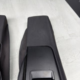 GENUINE BMW E46 B Pillar Trims Column Cover Pillars Pair Black *Peeling*