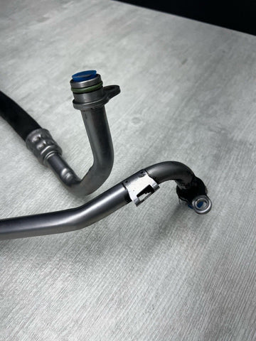 BMW E90 E92 E93 M3 09-13 Front Engine Oil Cooler Feed Lines OEM