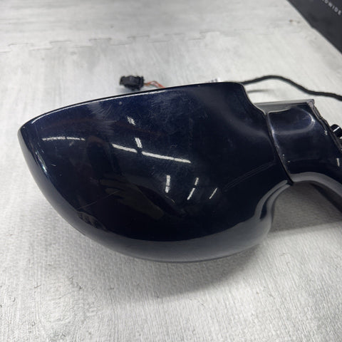 01-06 BMW E46 M3 Left Driver Side View Mirror Carbon Black