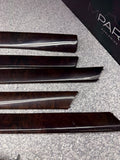 99-05 BMW E46 Sedan 8-Piece Interior Wood Trim Set Center Console OEM *Notes*