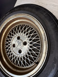 Set of 4 15x8 AVID1 AV18 4x100 25 Silver Machined Lip Wheel Rim 73.1
