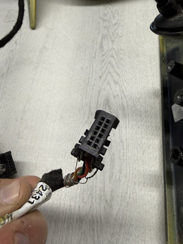 01-06 BMW E46 M3 Side View Door Mirrors Pair Phoenix Yellow