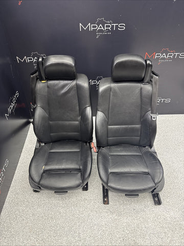 01-06 BMW E46 M3 Convertible Interior Front Heated Seats Black