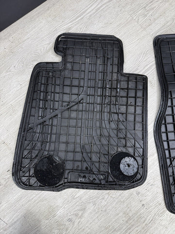 BMW F32 F33 F82 F83 F36 Front All Weather Floor Mats Genuine 51472348155