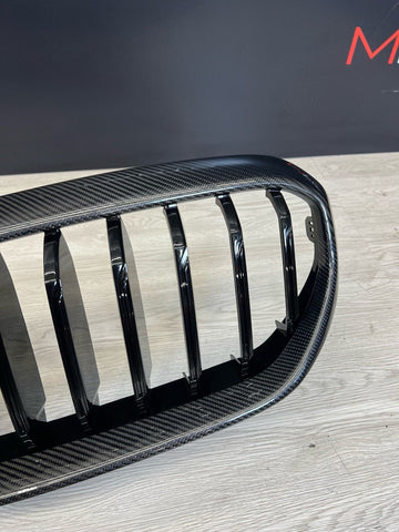 NEW Carbon Fiber Kidney Grille BMW 5 Series G30 G31 F90 M5 LCI 2021-2023