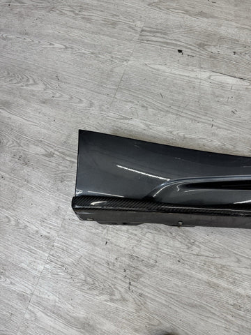 16-21 OEM BMW F87 M2 Coupe Right Passenger Side Skirt Rocker Panel Silver