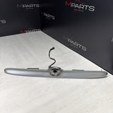 01-06 BMW E46 M3 Convertible Trunk Lid Grip Key Deck Handle Silver Gray