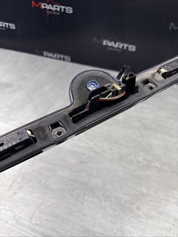 01-06 BMW E46 M3 Convertible Trunk Lid Grip Key Deck Handle Blue *2 Broken Tabs*