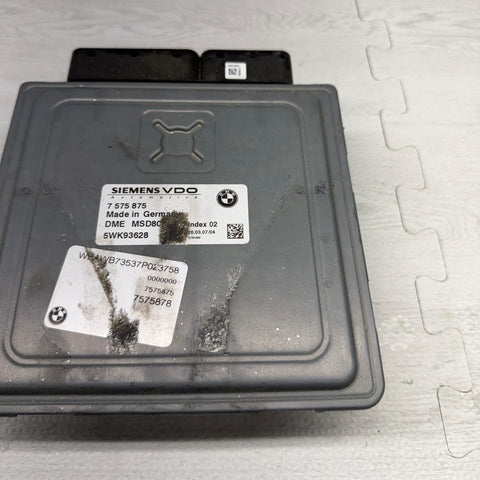 07-10 BMW 135i 335i 535i DME Engine Control Module ECU Unit OEM 7575875 *Notes*