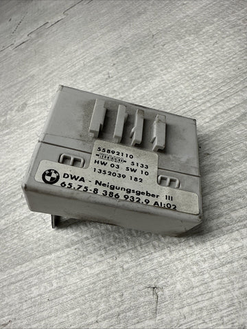 01-06 US BMW E46 M3 3 SERIES ALARM SIREN + TILT SENSOR OEM 8383153