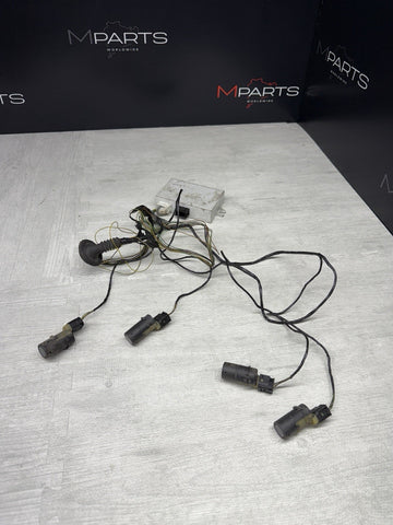 01-06 BMW E46 M3 Rear Bumper PDC Module + Wiring Harness + Sensors