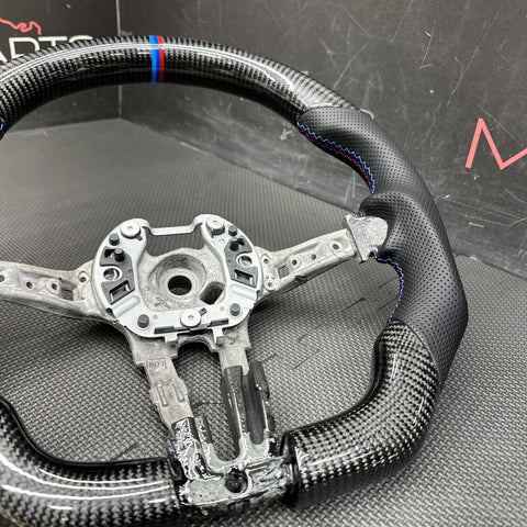 15-20 BMW F80 F82 F83 M3 M4 OHC Carbon fiber Steering Wheel Manual DCT