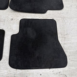 Genuine 01-06 BMW E46 M3 Coupe Carpets Floor Mats Black Front & Rear