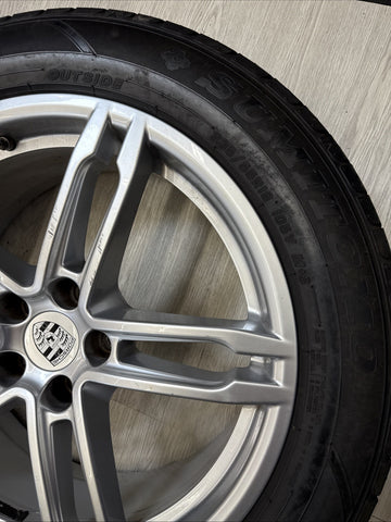 15-25 PORSCHE MACAN BASE WHEEL RIM ALLOY 19X8 ET21 OEM 95B601025D0