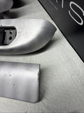 01-06 BMW E46 3 Series M3 Coupe Interior Armrests Trim Set Aluminum *Tab