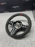 BMW Steering Wheel 15-20 F80 F82 F83 M3 M4 Rewrapped