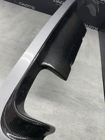 01-06 BMW E46 M3 CSL Style Rear Bumper Diffuser Carbon Fiber Good Fitment