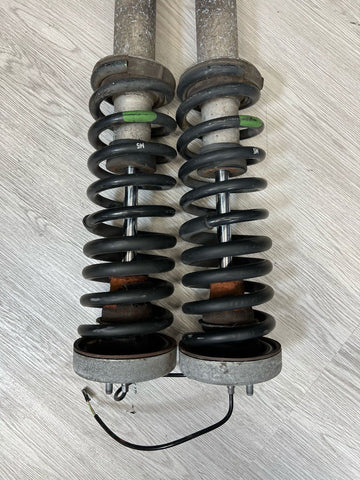 06-10 BMW E60 M5 REAR SUSPENSION SHOCKS STRUTS EDC 2283125 STOCK FACTORY SET