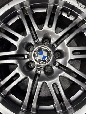 01-06 BMW E46 M3 Factory Front 18x8 M Double Spoke Alloy Style 67 Wheel 18" OEM