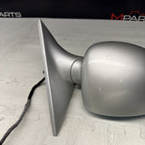 01-06 BMW E46 M3 Side View Door Mirrors Pair Titan Silver *Notes*
