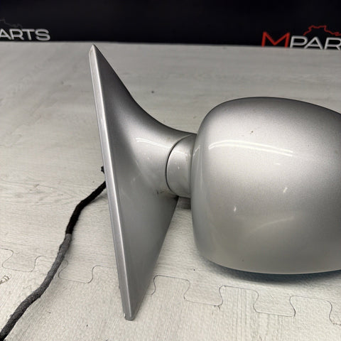 01-06 BMW E46 M3 Side View Door Mirrors Pair Titan Silver *Notes*