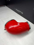 BMW E46 M3 01-06 S54 Intake Elbow Air Channel Duct Pipe Silicone Red VORTEX