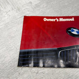 1989–1991 BMW 325i 325is 325ix Convertible Owner’s Operator Manual OEM
