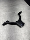OEM 01-06 BMW E46 M3 Lower Steering Wheel Trim Cover Plate Black