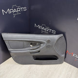 95-99 BMW E36 M3 Sedan Front Left Door Panel Card Black OEM