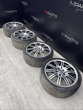 OEM BMW 01-06 E46 M3 19” Style 67 Wheels Rims Staggered Set