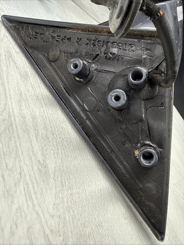 01-06 BMW E46 M3 Side View Door Mirrors Pair Steel Grey