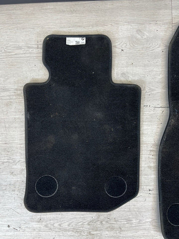 BMW OEM G20 G80 M3 19-23 BLACK FRONT CARPET FLOOR MATS