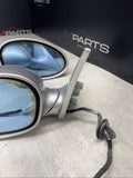 01-06 BMW E46 M3 Side View Door Mirrors Pair Titanium Silver *Notes*