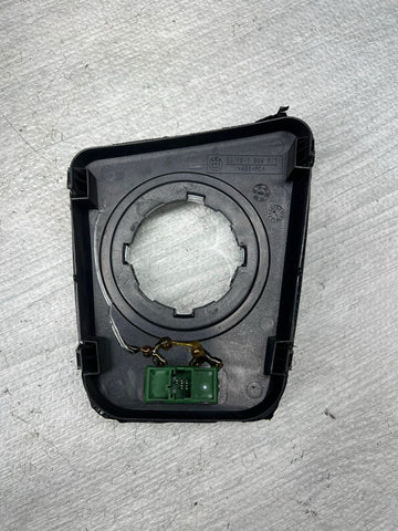 01-06 BMW E46 M3 Center Dome SMG Shift Plate Carbon Fiber Wrap 7896461